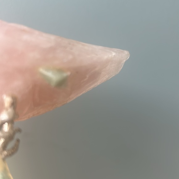 Hand Carved Rose Quartz VTG Parrot - Picture 16 of 16